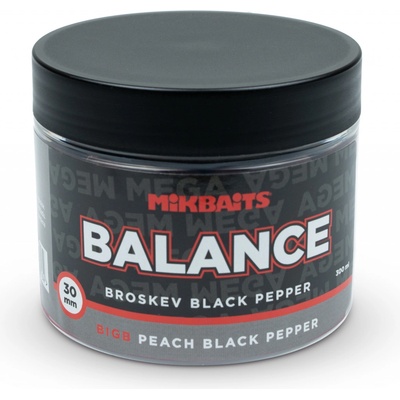 Mikbaits Mega BALANCE 300 ml BigB Broskev Pepř 30 mm