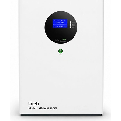 GETI LiFePO4 51,2 V 100 Ah GBLW-51-100V2 na montáž na stenu