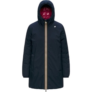 K-Way Дамско палто K-Way Women's Sophie St Thermo Double Coat - Blue Depth / Red Dark - размер 8 (102-5530-0112)