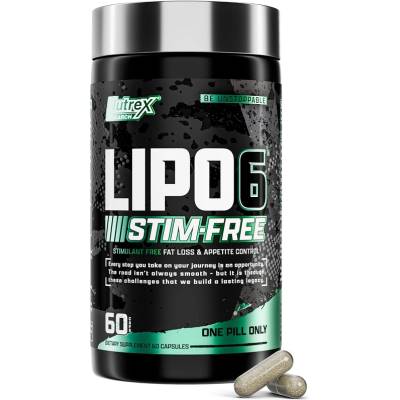 Nutrex Lipo 6 Stim-Free, 60 Capsules