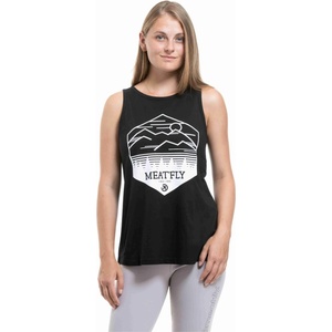 Meatfly Дамско тънко потниче Meatfly Hailey Black / Sunset Meatfly | Cheren | ЖЕНИ | S