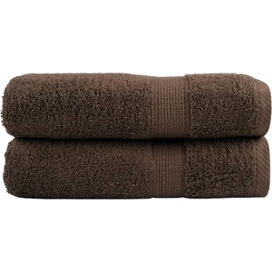 vidaXL Премиум кърпи за ръце SOLUND 2 бр. кафяви 50x100 см 600 г/м2 (137233)