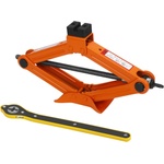 Kraft & Dele Ножичен крик 2t 120-420mm с комплект 67937 (KD3526)