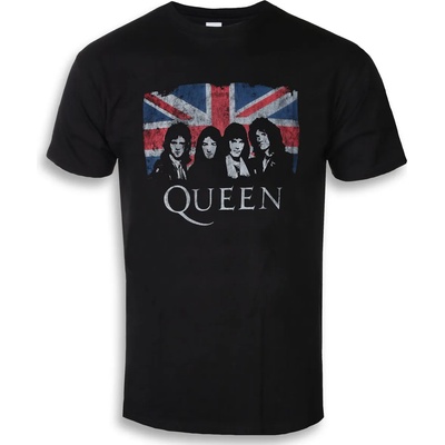 ROCK OFF Мъжка тениска Queen - Union Jack - ROCK OFF - QUTS12MB
