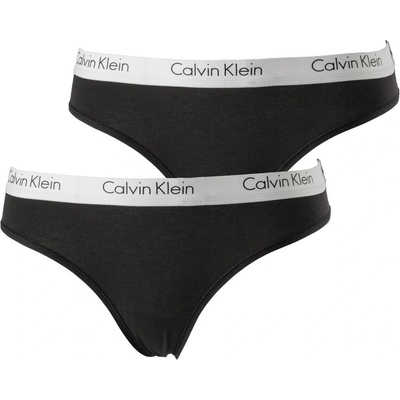 Calvin Klein Calvin Klein 2pack Tanga šedá – Zbozi.Blesk.cz