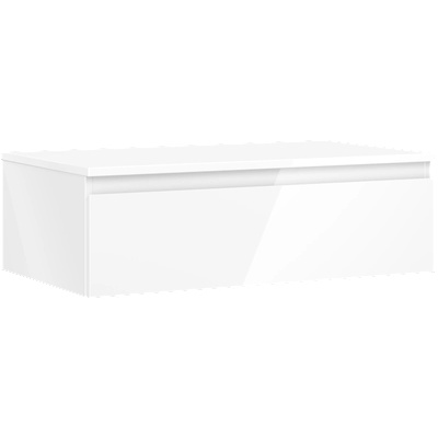 Mexen Orio шкафче за баня под мивка 80 см с плот, 1 чекмедже, бял гланц - 91A10-08023-1-BFC00 (91A10-08023-1-BFC00)