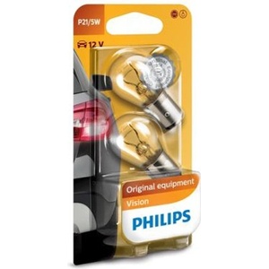 Philips Крушка, мигач philips p21/5w, 12v, 5/21w, 2 бр