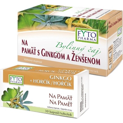 Fytopharma Zvýhodnená sada GINKGO 20 x 1,5 g