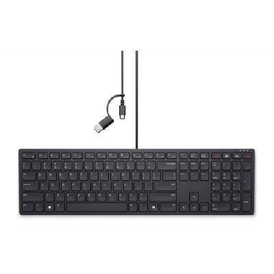 Pro Wired Collaboration Keyboard - KB525C - US International (QWERTY) (580-BBSX)