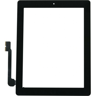 Dotykové sklo pro iPad 4 (černé)