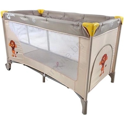 COSING - Преносима бебешка кошара с регулируемо положение ADAM Lion Beige (CI0022)