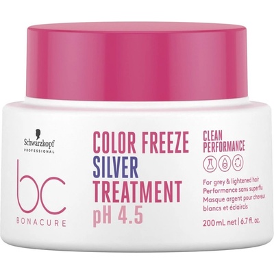 Schwarzkopf BC Color Freeze pH 4.5 Сребърна маска, 200 ml