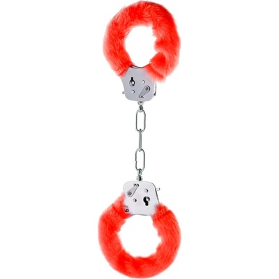 ToyJoy Furry Fun Cuffs plyšová erotická pouta