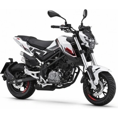 Benelli TNT 125 E5 bílá