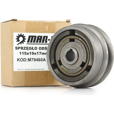 Mar Pol M79480A Odstředivá spojka 115x19 mm perodrážka 1-řemen