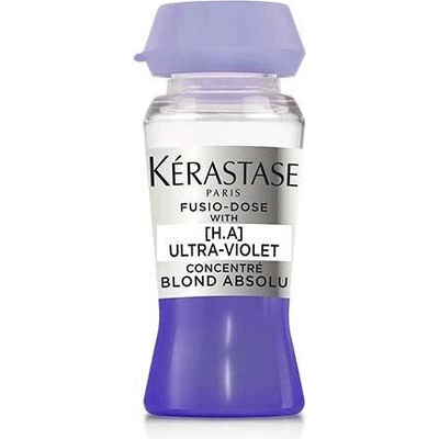 Kérastase Fusio-Dose Concentre Ultra-Violet profesionální neutralizační koncentrát pro blond vlasy 1 x 12 ml