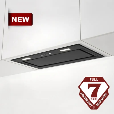 Faber INTRA PREMIUM A72 BK, Аспиратор за пълно вграждане, 690 m3/h, черен (INTRA PREMIUM A72 BK)