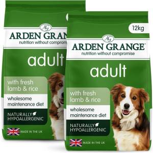 Arden Grange Възрастен с пресен агнешки месо и ориз 2 x 12 кг