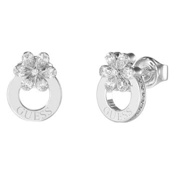 Guess slušivé ocelové náušnice Lily JUBE05108JWRHT/U