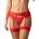 Obsessive Aliosa Garter Belt Red S/M