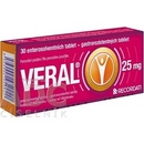 Veral 25 mg tbl.ent.30 x 25 mg