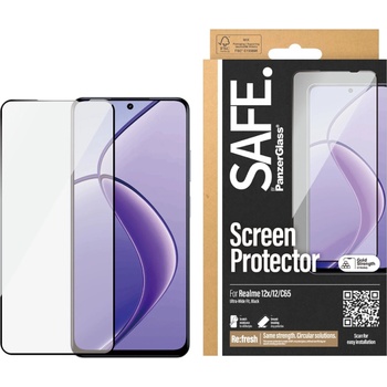 Image 1 of Panzer Стъклен протектор Safe за Realme12X, 12, C65, UWF