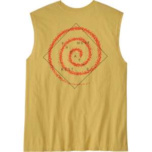Patagonia Дамски топ Patagonia Women's Multi-Pitch Boxy Tank Top - Limestone Yellow - размер XL (916-6170-0315)