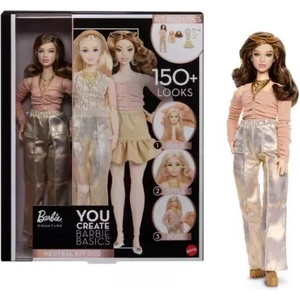 Mattel Barbie Signature: Създай основи, луксозна колекционерска кукла за прическа #003 (JJX37)