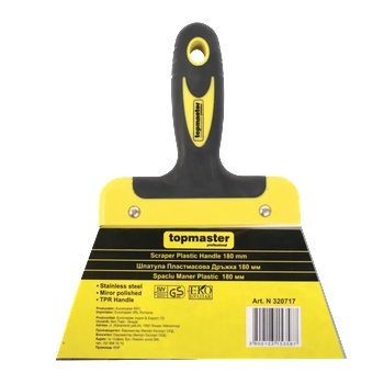 Image 1 of Topmaster Шпакла пластмасова дръжка 25mm TMP (320713)