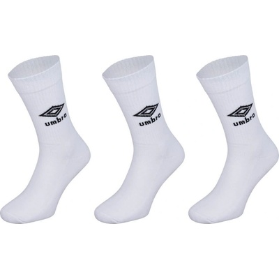 Umbro SPORTS SOCKS 3 PACK Bílá Černá – Hledejceny.cz