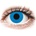 Gelflex Crazy Lens Sky Blue 2 pcs