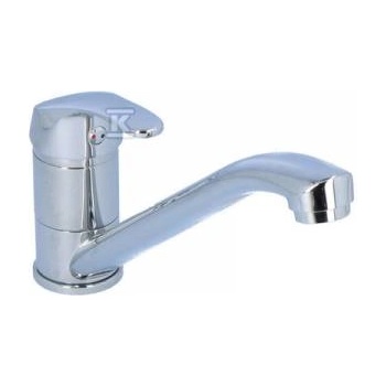 Ferrokit Въртящ се смесител FERRO Basic 4, стоящ за кухня, изцяло хромиран, керамичен механизъм