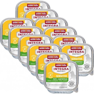 Animonda Integra Protect Adult Dog Sensitive krůtí a pastinák 12 x 150 g