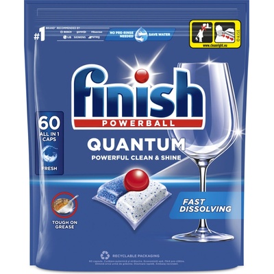 Finish Quantum All in 1 tablety do myčky 60 ks