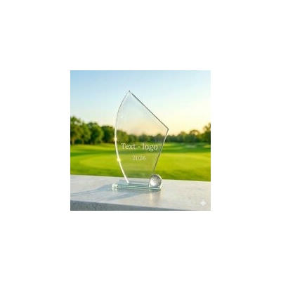 Poháry Bauer Skleněná trofej CRG202403 Golf