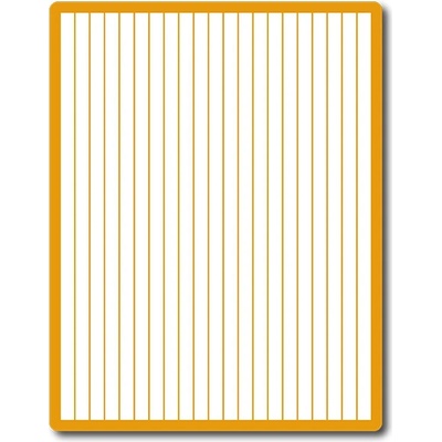 Print Etiketa A4, 10 mm x 297 mm, 21 etikiet na hárku, Silné lepidlo - Balenie 1000 ks