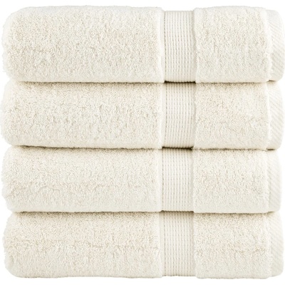 vidaXL Premium ručníky SOLUND 4 ks 100 x 150 cm