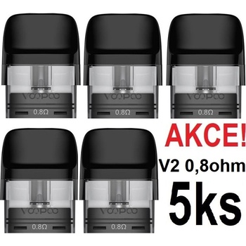 VooPoo Vinci V2 Pod cartridge 0,8 ohm 2 ml 5 ks - Heureka.cz