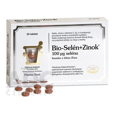 Pharma Nord Bio-selén+zinok 100 μg 30 tabliet