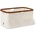 Bigso Кремав текстилен сгъваем кош за пране Bamboo/Linen - Bigso (6981S0601-99)