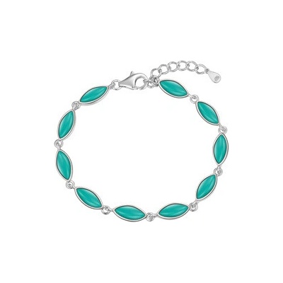 Nubis dámský stříbrný s tyrkysem NB-1167