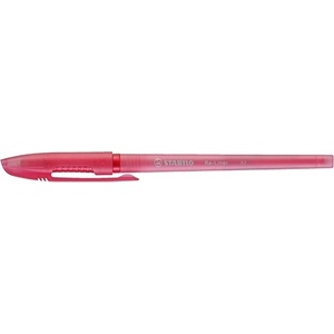 STABILO Химикалка, 0, 35 мм, капачка, STABILO "Re-Liner", червена 868/3-40 (868/3-40)