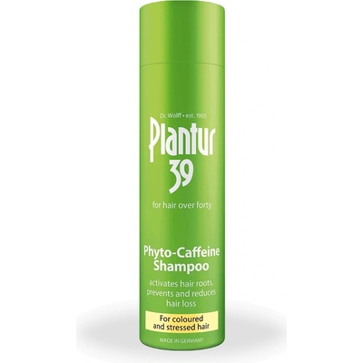 Plantur 39 kofeinový šampón barvené a poškozené vlasy 250 ml