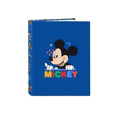Mickey Mouse Clubhouse Папка с пръстени Mickey Mouse Clubhouse Today Син A4 26.5 x 33 x 4 cm
