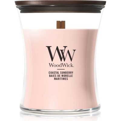 WoodWick Coastal Sunberry ароматна свещ с дървен фитил 275 гр