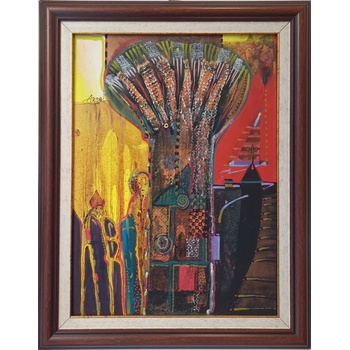 Image 1 of Абстрактна картина " Библейски сюжет"