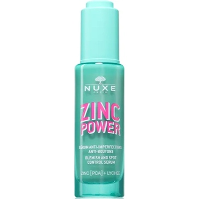 NUXE Zinc Power Blemish And Spot Control Serum серум против несъвършенства на кожата за жени 30 мл