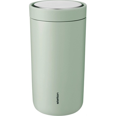 Stelton TO GO CLICK Ocelový termohrnek 200 ml Mátový