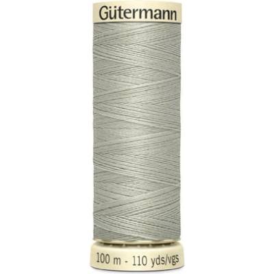 Nit PES Gütermann 100 (100m) - univerzální barva 633 - šedá