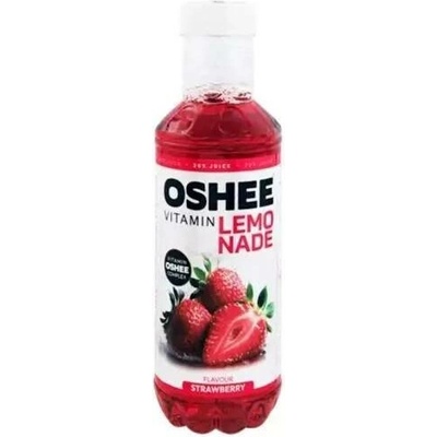 Oshee vitamínová limonáda jahoda 555 ml